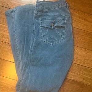 Juicy Couture Blue Corduroy Jeans